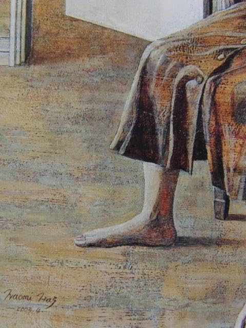 橋浦尚美、【カインの末裔】、希少画集・額装画、新品・日本製額縁付 橋浦尚美、【カインの末裔】、希少画集・額装画、新品・日本製額縁付